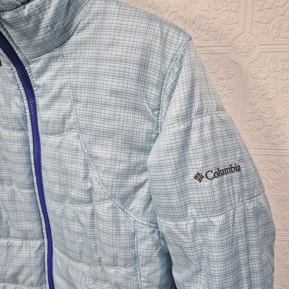 Columbia omni-heat Women's Light Blue Jacket - Picture 3 of 11